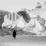 1936 Derribo de la Iglesia de San Francisco desde Isabel II