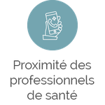 Proximité des professionnels de santé