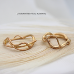 "Rebenringe" - Roségold 750, Damenring 1700.- / Herrenring 1331.-