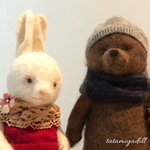お出かけ / rabbit & bear