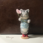 button doll / flower cat