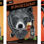 Plakatkampagne für das fiktive Craft Beer "Big Brewski" 