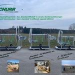 SCHURR Klauenpflegestände Größenvergleich