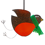 Robin Red Breast 3D Bird Greeting Card