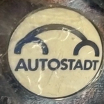 Autostadt Logo Pin rund