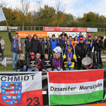 Fanclub beim Auswärtsspiel in Duisburg