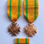 Croix de Service 10 années - Gendarmerie/Police/Armée Luxembourg (Medal/Médaille & Barette)