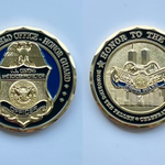 US Customs and Border Protection (CBP) New York Field Office, Honor Guard - Challenge Coin