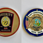 Cecil County Sheriff's Office - 350th Anniversary (1674-2024) Challenge Coin