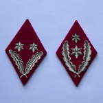 1er Lieutenant, Lieutenant-Colonel (brodé, 1991-2000)