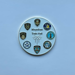 Moynihan Train Hall New York City Police Challenge Coin - NYPD, Army National Guard, New York State Police, Amtrak, Metropolitan Transportation Authority MTAPD, Postal Police/Inspection