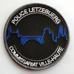 Police Grand-Ducale - Région Capitale, Commissariat Luxembourg/Ville-Haute / Lëtzebuerg (Thin Blue Line)