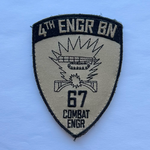 4ème Bataillon du Génie - 67ème Compagnie du Génie de Combat / Combat Engineer Battalion - Belgique/Belgium