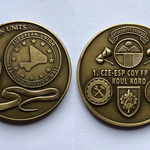 EUTM Mali Force Protection Units - Czech Republic & Spain, Coin