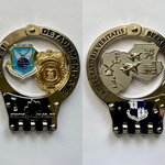 US Air Force Office of Special Investigations (AFOSI), Detachment 518 Spangdahlem AB (52nd Fighter Wing), Germany, Luxembourg, Belgium, Netherlands Region Challenge Coin