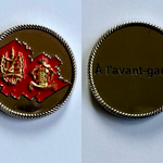 Bataillon 12e de ligne Prince Léopold - 13e de ligne - challenge coin "à l'avant-garde"