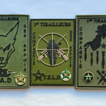 1er Régiment de Tirailleurs (RTir) - Compagnie des Appuis - Section Appui Direct (SAD), Section Tireur d'Elite Longue Distance (TELD) & Section d'Appuis Mortiers (SAM)