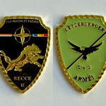 Enhanced Vigilance Activities (NATO eVA) Romania - Armée Luxembourg Recce2 CieD - challenge coin (2024)