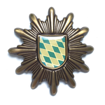 Mützenabzeichen Polizei Bayern