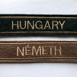 Hungary Army - Country & Name Tag