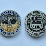 New York City Police Department (NYPD) - Midtown North Precinct - challenge coin