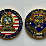 Town of Palm Beach Police Department Honor Guard Challenge Coin