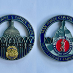 US Capitol Police (USCP) - Task Force Capitol Grounds/National Guard January 6, 2021 Challenge Coin