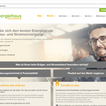 Websites, z.B. von Energiehaus Deutschland, erstellt im Netzwerk eva - erste virtuelle agentur