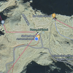 Wir sind auf dem Passo Salati 2971m - eine Bahn würde noch höher gehen nach Indren auf 3275m