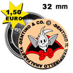 COD.014-SPILLA 32 mm - VSMPIRELLO ANALFABETA - EURO 1,50