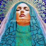 Madonna of Divine Love ©2023, Dimensions: 18" w  x 24" h, Acrylic on Canvas