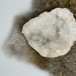 Ring met haar en wat goud nuances. 