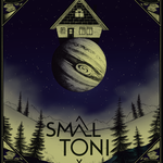 Plakatillustration und Logo für die Band "Small Toni"