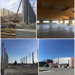 Hallenbau mit Büro ca. 8000m²-Statik, Planungs- und Bau KG