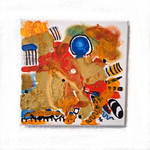Malerei "Kleinformat Nr. 6" (20 cm x 20 cm)