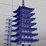 2Dで作図し3D化へ。 現在も制作段階です。