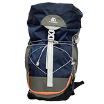 リュック127　登山用　紺&グレーオレンジライン　280×550　￥2,000　