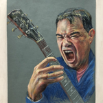 Face Melting Guitar Solo Self Portrait