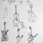 Guitar Designs Kneeling Guitarists