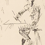 Seated action Artist