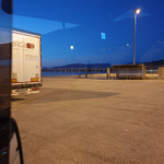warten auf die Fähre nach Ancona