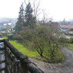vue du balcon de la chambre 1