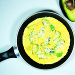 Avocado-Käse-Omelett