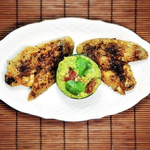 Knusprige Chicken WIngs mit Guacamole