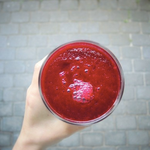 Roter Smoothie