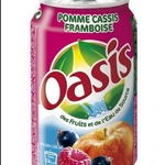 oasis pomme csis framboise 33cl :1.30€