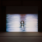 Heidi54- Purusha, video installation, Yurinsou, Ohara Museum, Okayama, 2014/photo:Fukunaga Kazuo