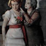 Zofia Nakoneczna i Maria Dulęba w sztuce Uśmiech hrabiny ( T.Letni Warszawa 1933)