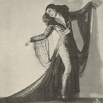 Janina Piaskowska w teatrze Morskie Oko ( Warszawa 1929 )