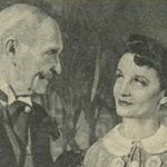 Paweł Owerłło i Hanna Bielska w sztuce Żabusia ( T.Rozmaitości Warszawa 1946)